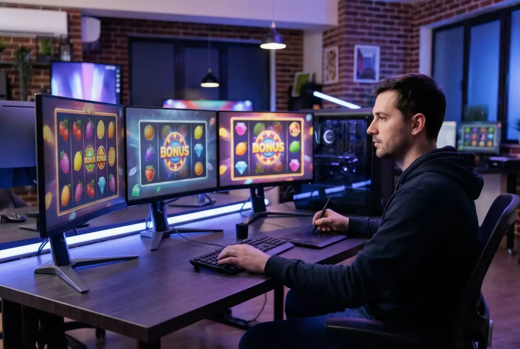 Sweepstakes casino game providers Pragmatic Play Hacksaw NetEnt slot machines