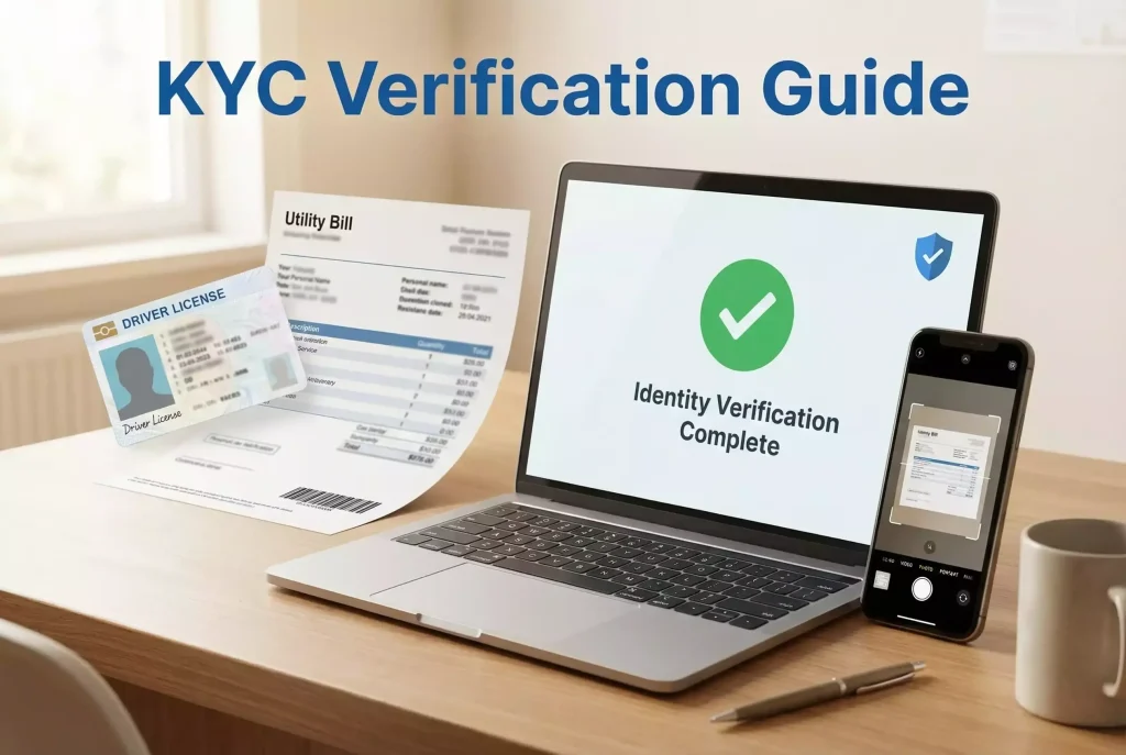 KYC verification process for sweepstakes casino account